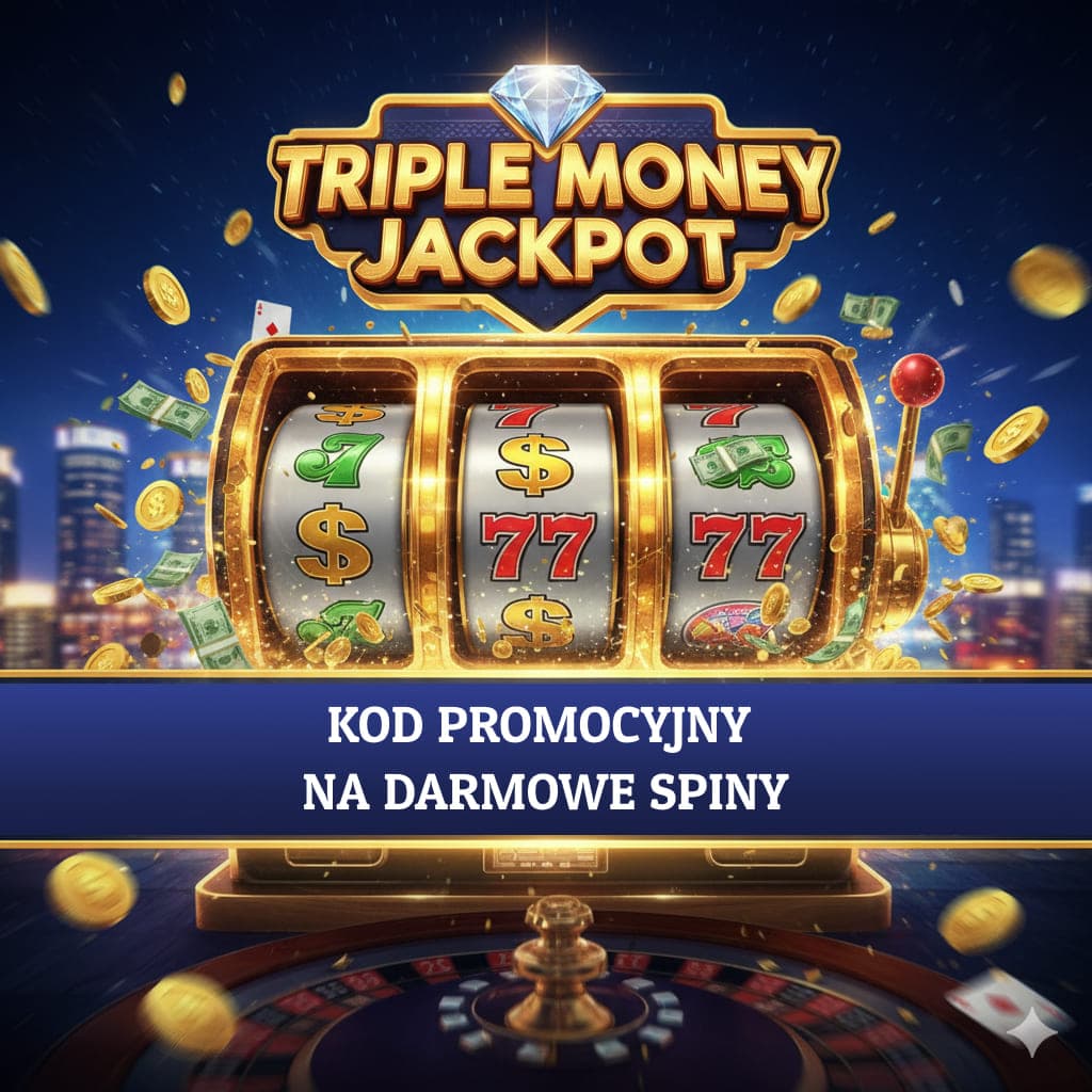 Kod na darmowe spiny w slot Triple Money
    Jackpot